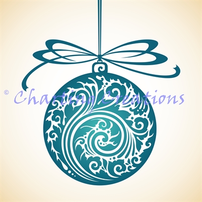Christmas Ornament Silhouette - Click Image to Close